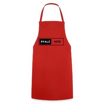 Lauser - Kochschürze - Rot - Vorne - AI Model Male 185 dark (185cm)