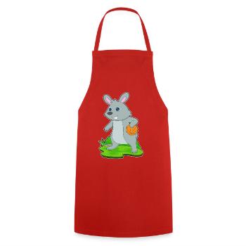 Hase Basketballspieler Basketball - Kochschürze - Rot - Vorne - AI Model Male 185 dark (185cm)