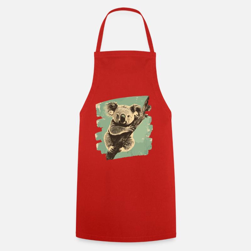 Koala - Kochschürze - Rot