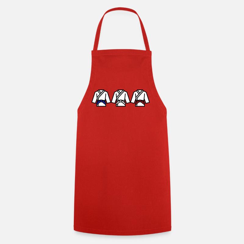 J'aime le judo - Tablier de cuisine - rouge