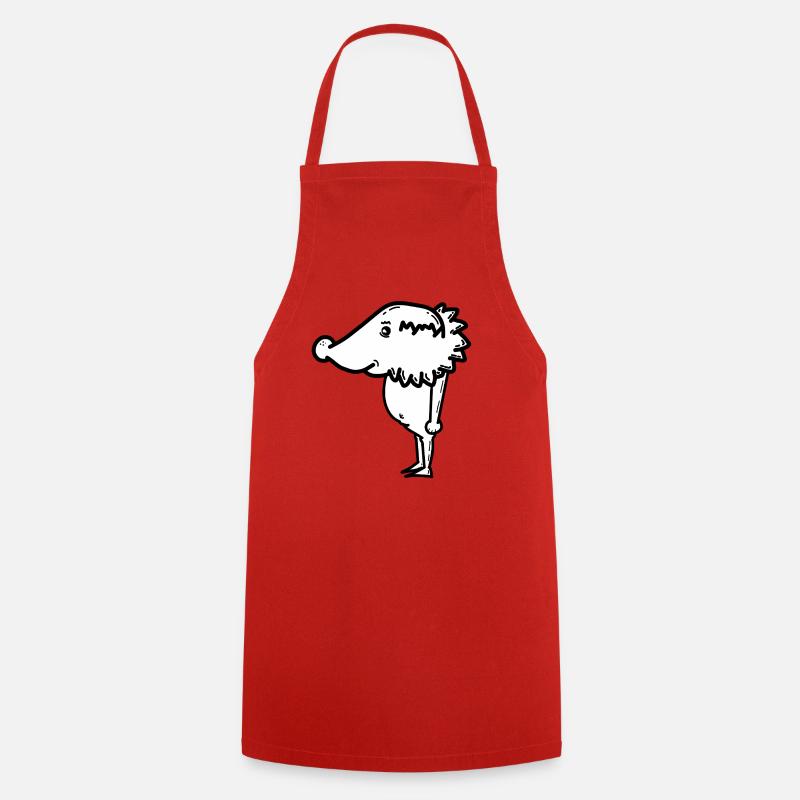Torture du hérisson - Tablier de cuisine - rouge