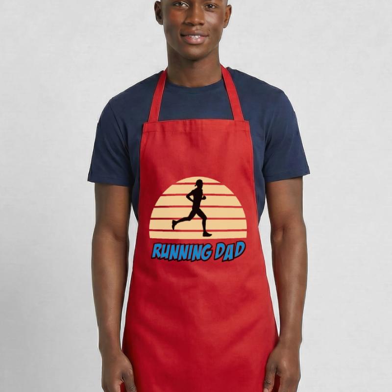 Running dad Tablier de cuisine