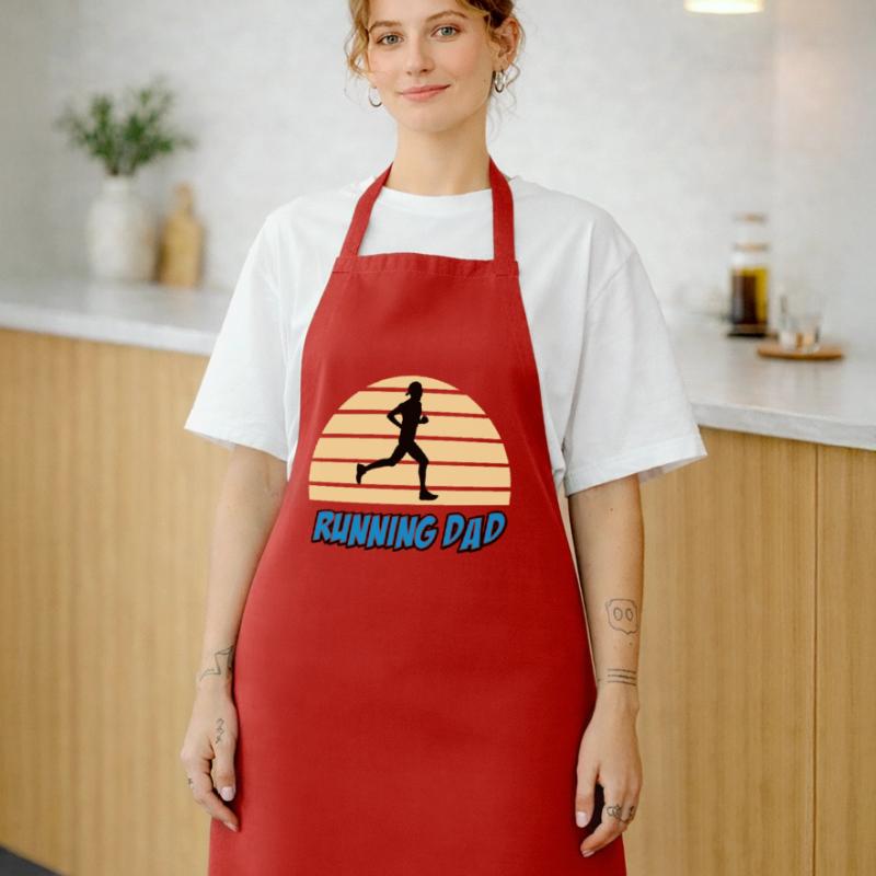 Running dad Tablier de cuisine