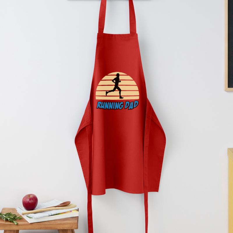 Running dad Tablier de cuisine