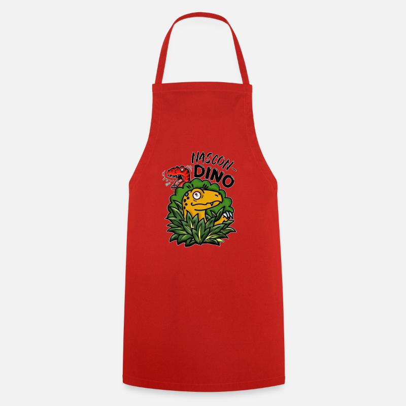 Cache-cache - Tablier de cuisine - rouge