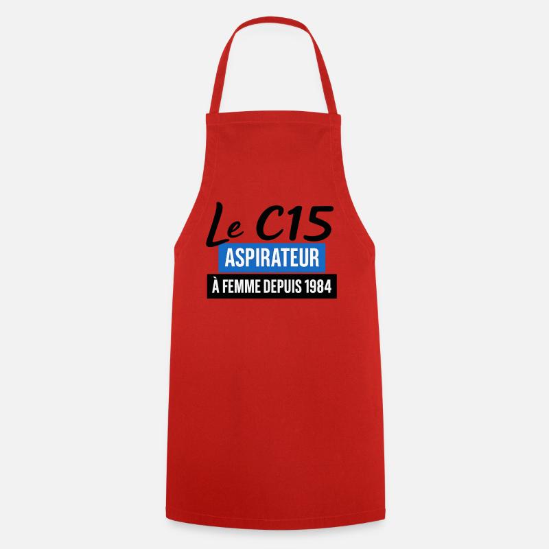 C15 - Cooking Apron - red