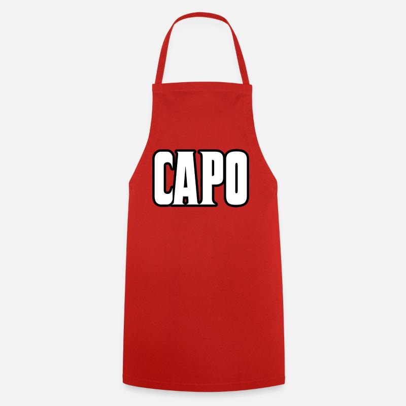 Capo - Tablier de cuisine - rouge
