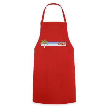 Paxi comme jour férié - Tablier de cuisine - rouge - Devant - AI Model Male 185 dark (185cm)