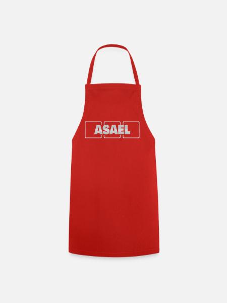 Asael als Geschenkidee - Kochschürze - Rot