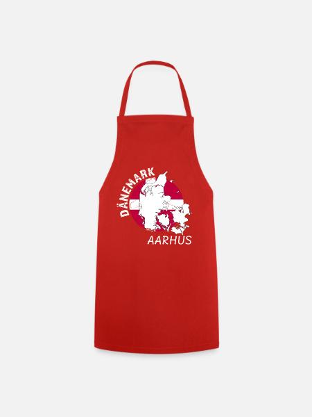 Aarhus - Kochschürze - Rot
