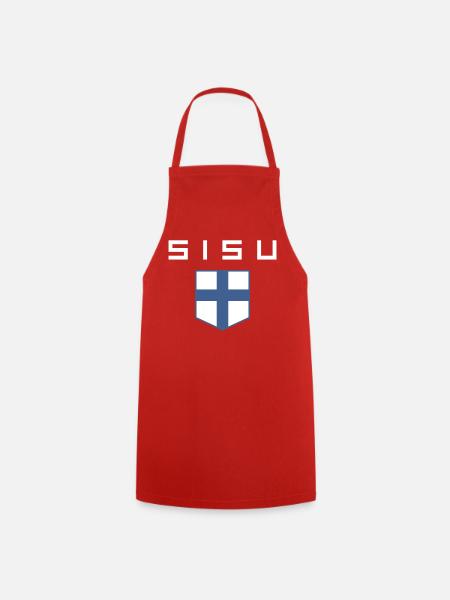 Sisu - Kochschürze - Rot