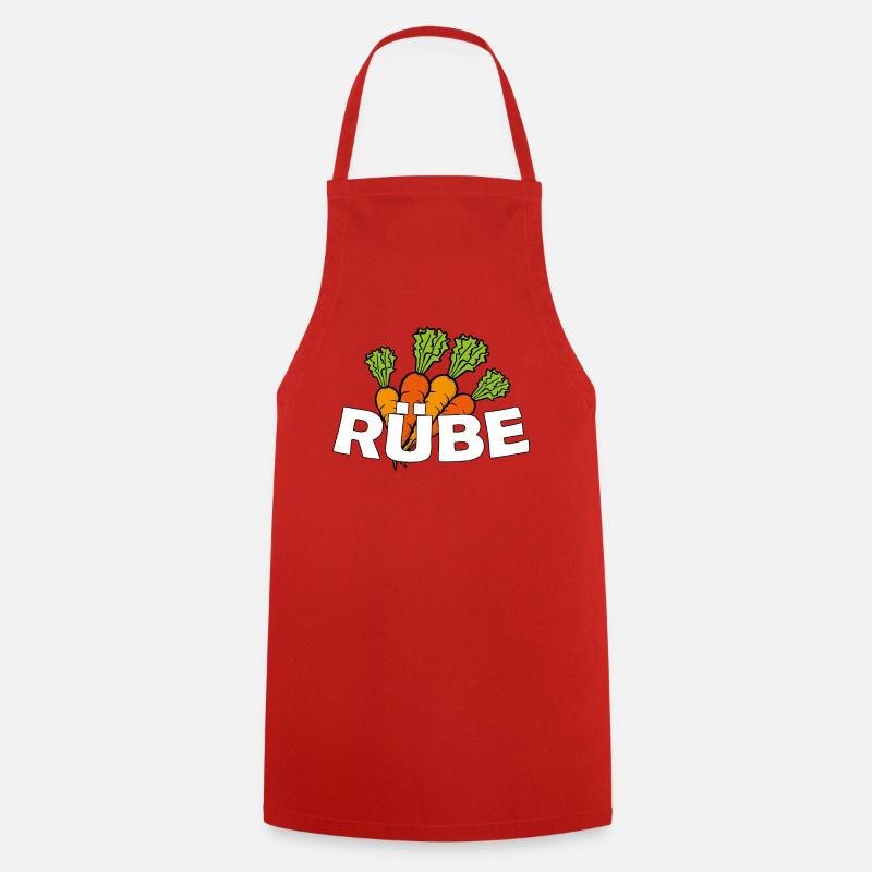 Turnip - Cooking Apron - red