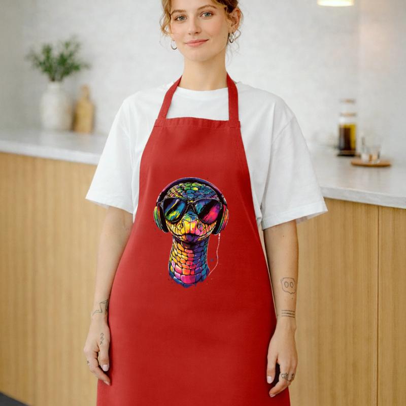 snake, python, cobra, rattlesnake, snakes Cooking Apron