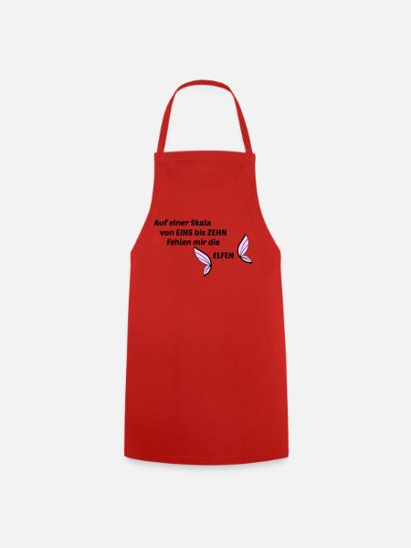 Lutins - Tablier de cuisine - rouge