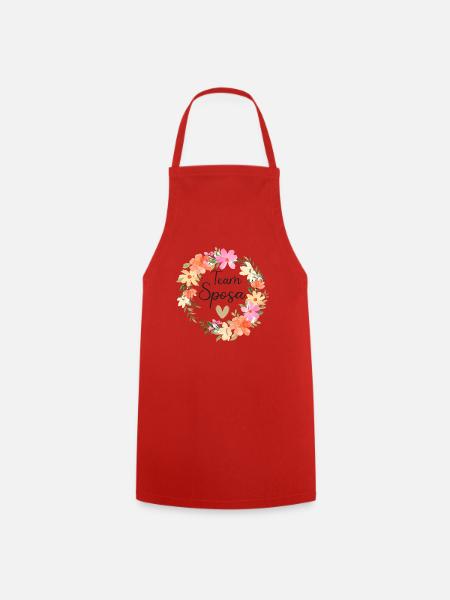 Team_Sposa - Kochschürze - Rot