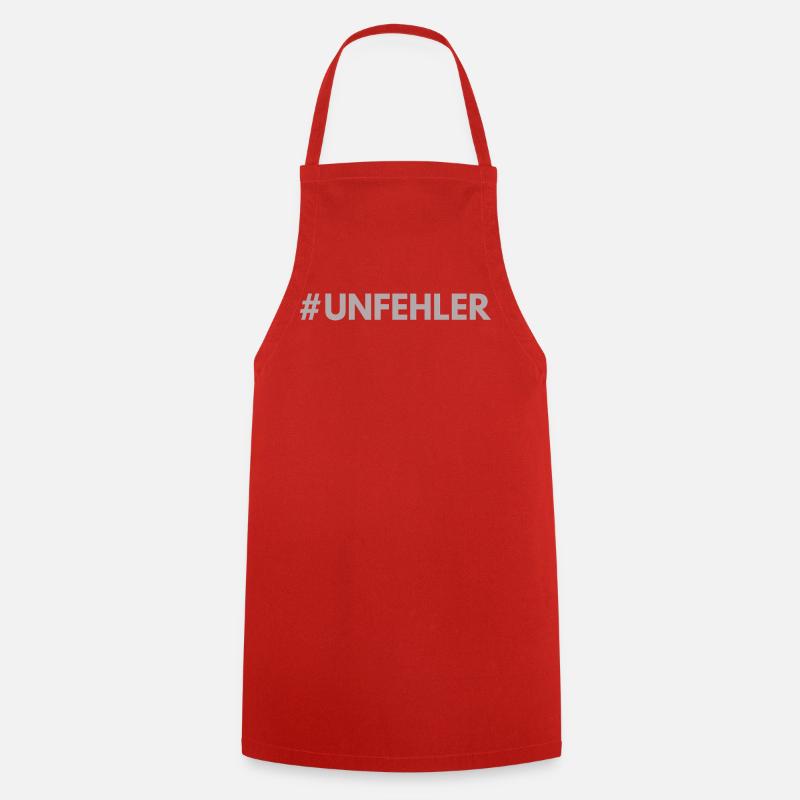 #Unfehler - Cooking Apron - red