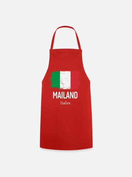 Mailand - Kochschürze - Rot
