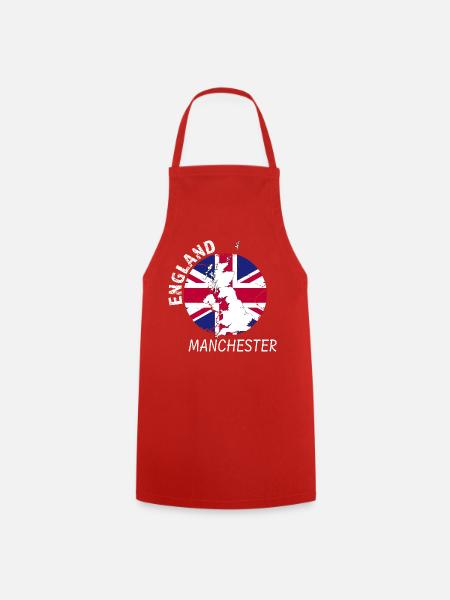 Manchester - Kochschürze - Rot