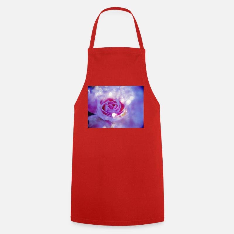 Rose's bright multiple exposure - Cooking Apron - red