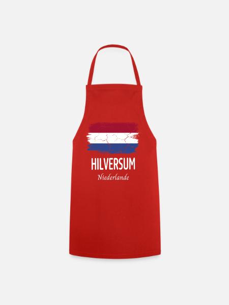 Hilversum - Kochschürze - Rot