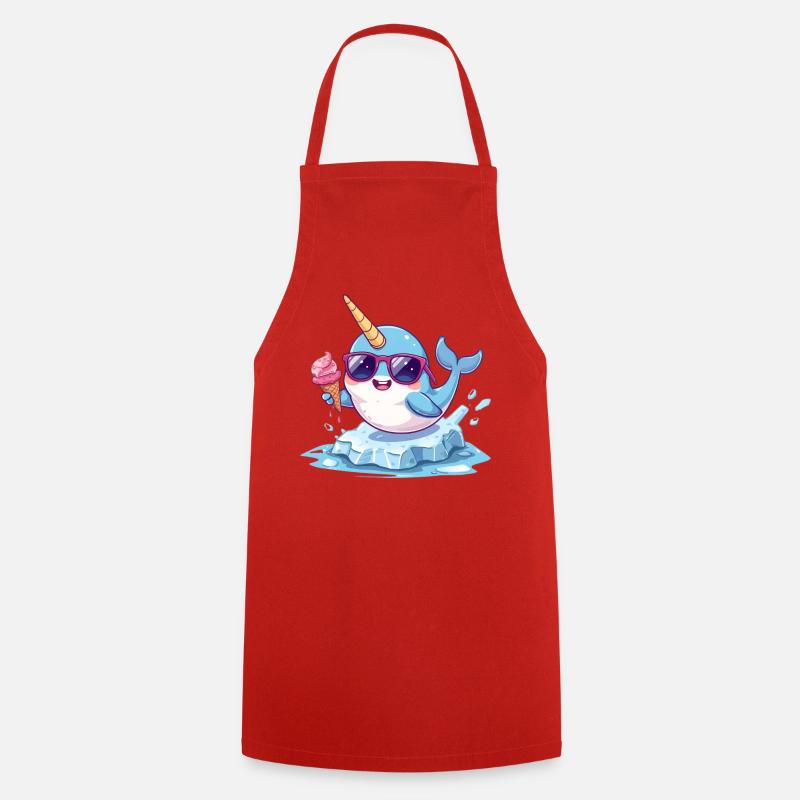 narval_glace - Cooking Apron - red