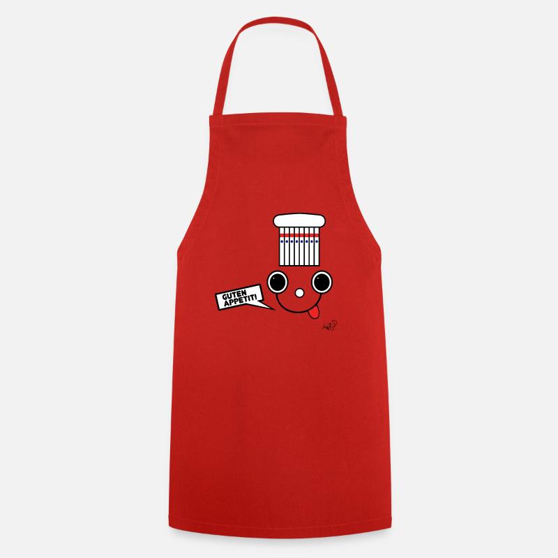 Koppie avec un chapeau de chef - Tablier de cuisine - rouge