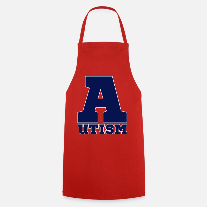 Autism - Kochschürze - Rot