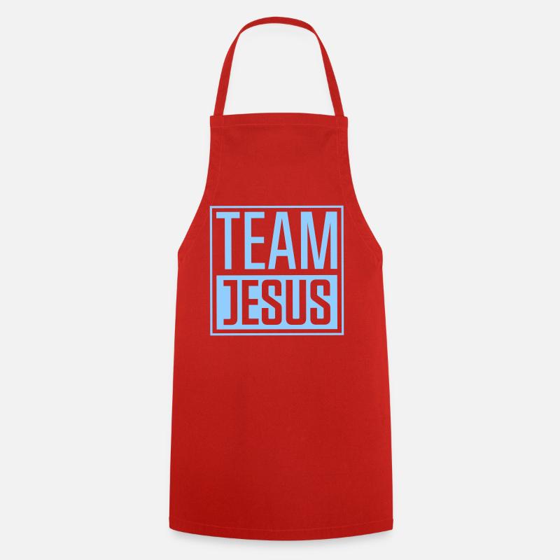 Team Jesus - Cooking Apron - red