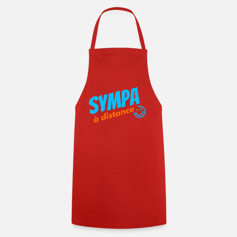Cool from a distance - Cooking Apron - red