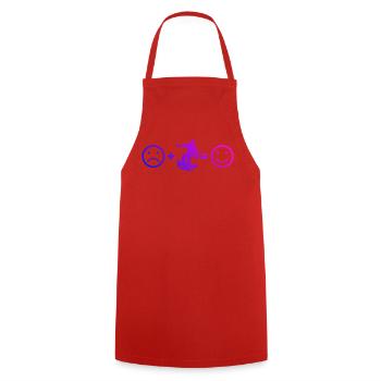 Ambiances snowboard pour snowboard - Tablier de cuisine - rouge - Devant - AI Model Male 185 dark (185cm)