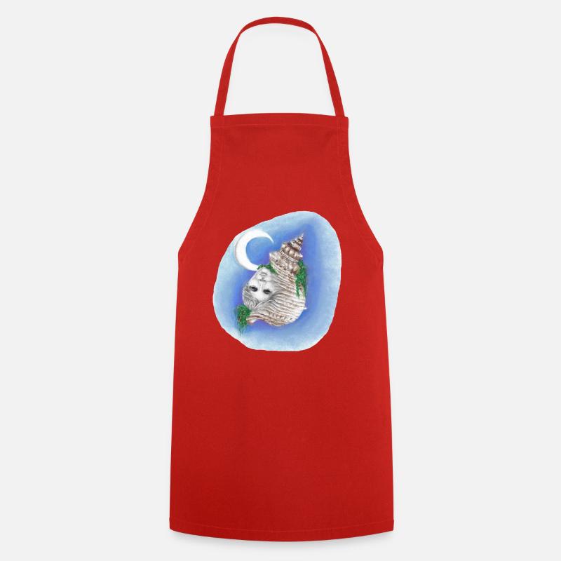 04. Rememberer's Soul - Cooking Apron - red