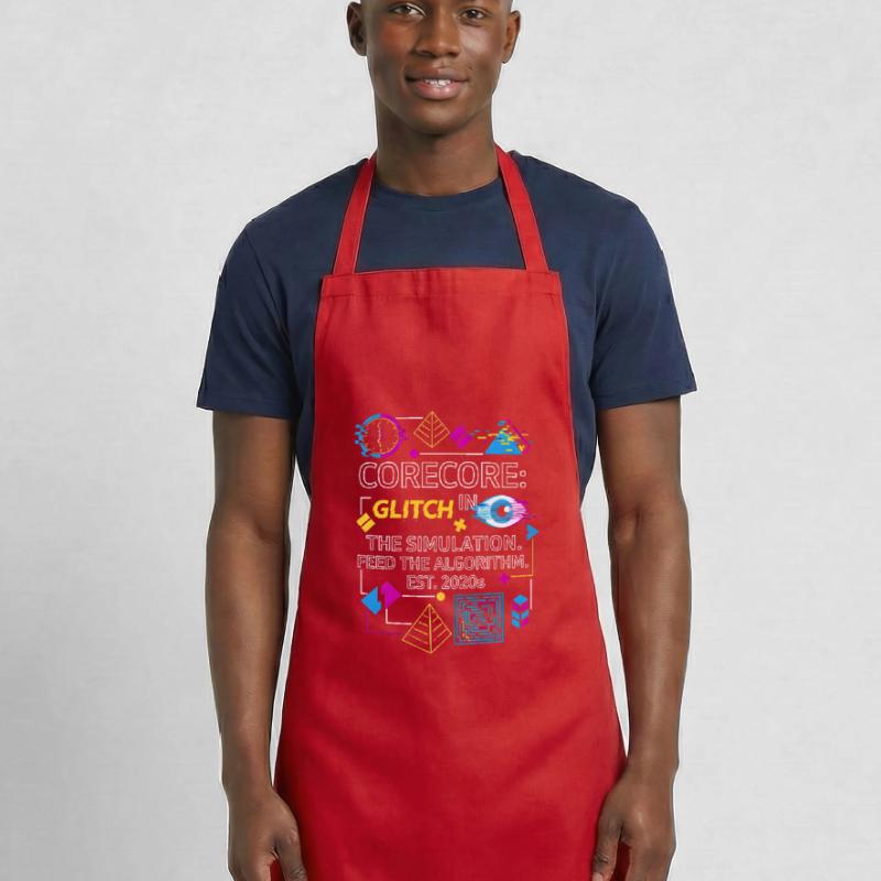 Collage d’algorithmes de simulation de bugs Corecore Tablier de cuisine