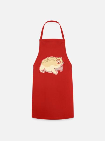Frosch Desert Rain Frog - Kochschürze - Rot
