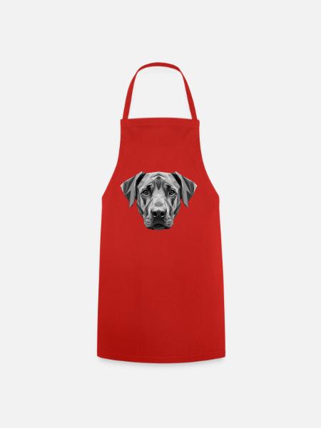Rhodesian Ridgeback Jagdhund Hunde Stolz Ridgeback - Kochschürze - Rot