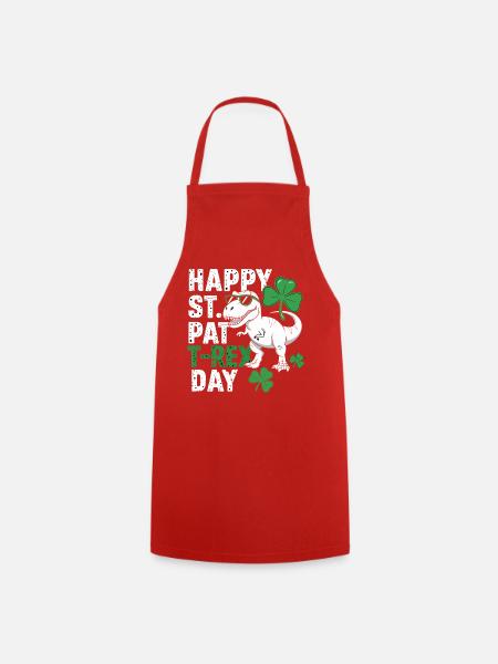 St Patrick's Rex Day Tee - Kochschürze - Rot