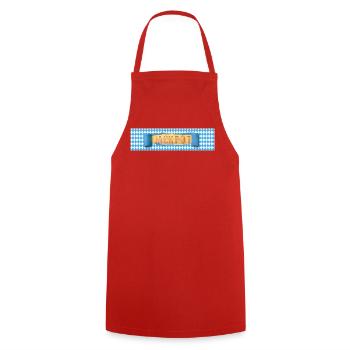 Baby Jackpot Geschenk für frischgebackene Eltern - Kochschürze - Rot - Vorne - AI Model Male 185 dark (185cm)