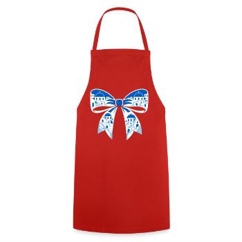 Holiday loop - Cooking Apron - red - Front - AI Model Male 185 dark (185cm)