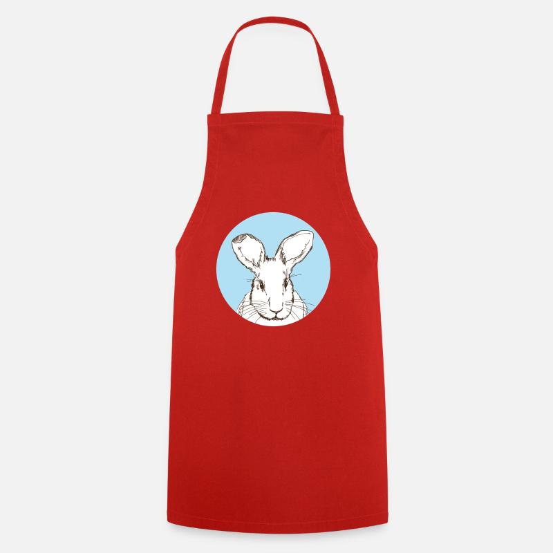 Rabbit - Cooking Apron - red