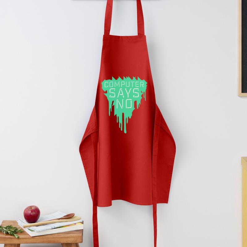 Computer Says No Funny Programmer Nerd Technique Cooking Apron