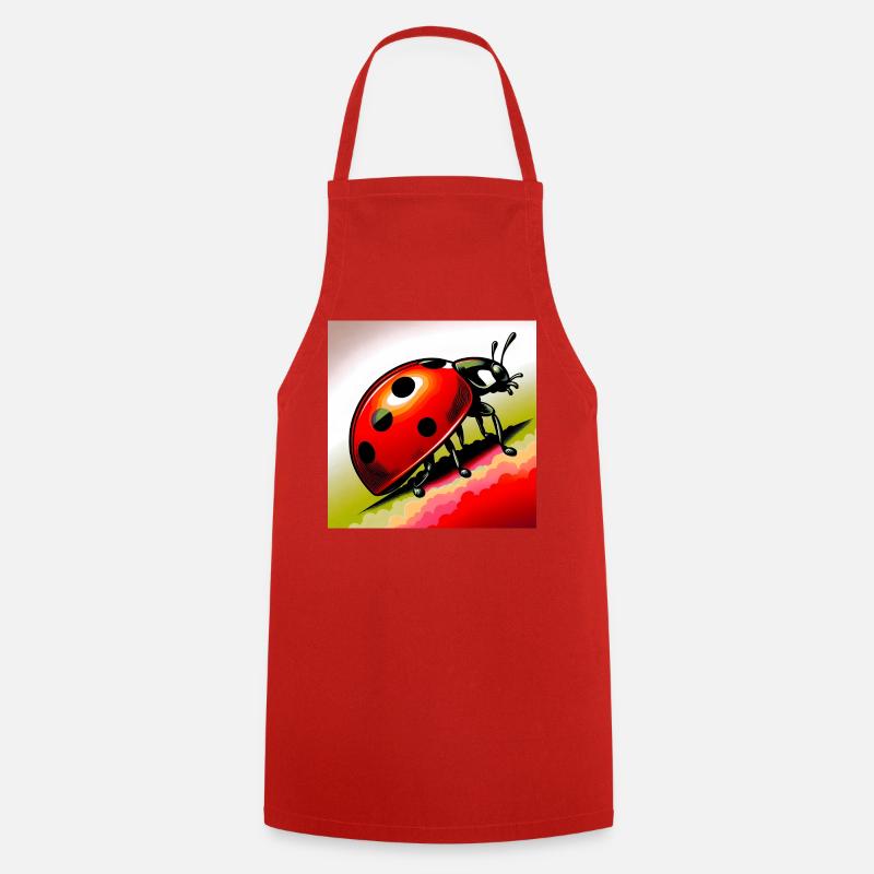 ladybird - Cooking Apron - red