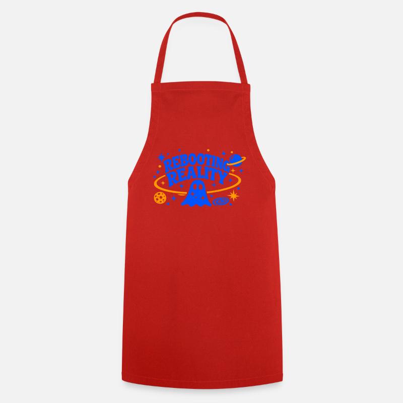 REBOOTING REALITY - Cooking Apron - red