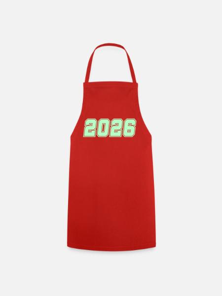 2026-- - Kochschürze - Rot