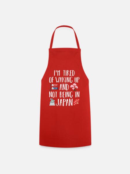 Japan - Kochschürze - Rot