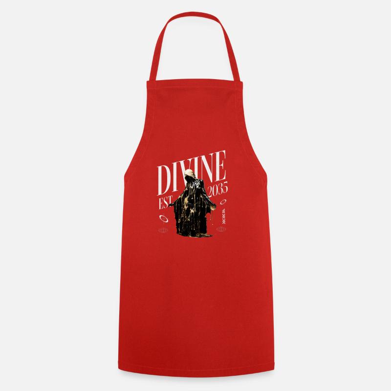 Avenir Divin 2035 – Cape d’Or - Tablier de cuisine - rouge