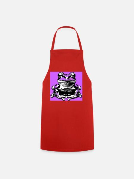 Frosch - Kochschürze - Rot