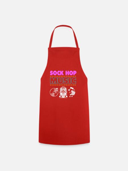 Sock Hop - Kochschürze - Rot