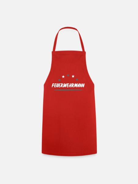 Feuerwehrmann Feuerwehr - Kochschürze - Rot