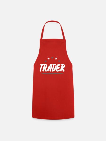 Trader Beruf - Kochschürze - Rot