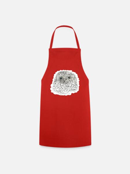 Curly Sherly - Kochschürze - Rot