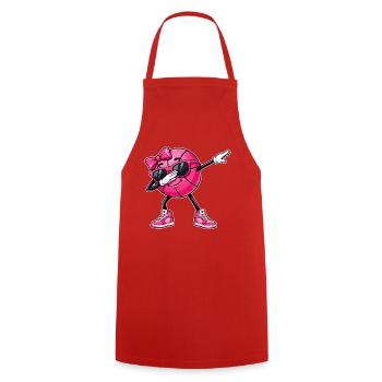 Basketball Basketballerin, Mädchen, Frauen - Kochschürze - Rot - Vorne - AI Model Male 185 dark (185cm)
